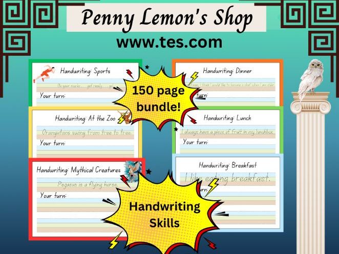 Handwriting Worksheets