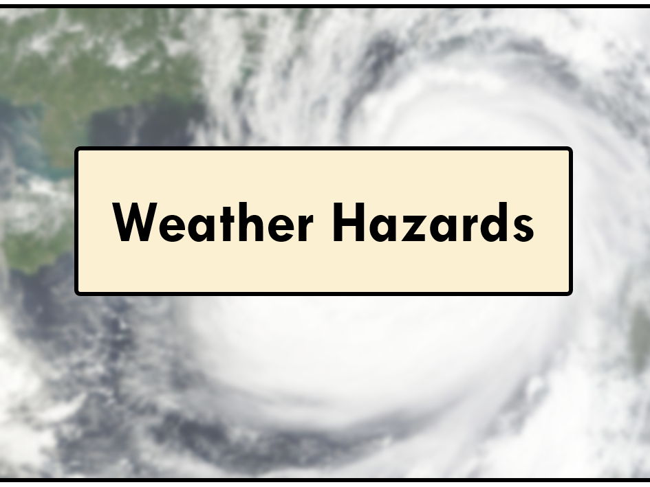 [NOTES] Weather Hazards - AQA Geography