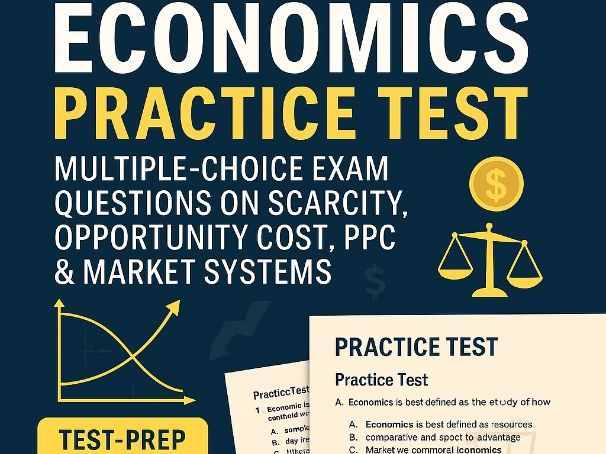 Economics Practice Multiple Exam Scarcity