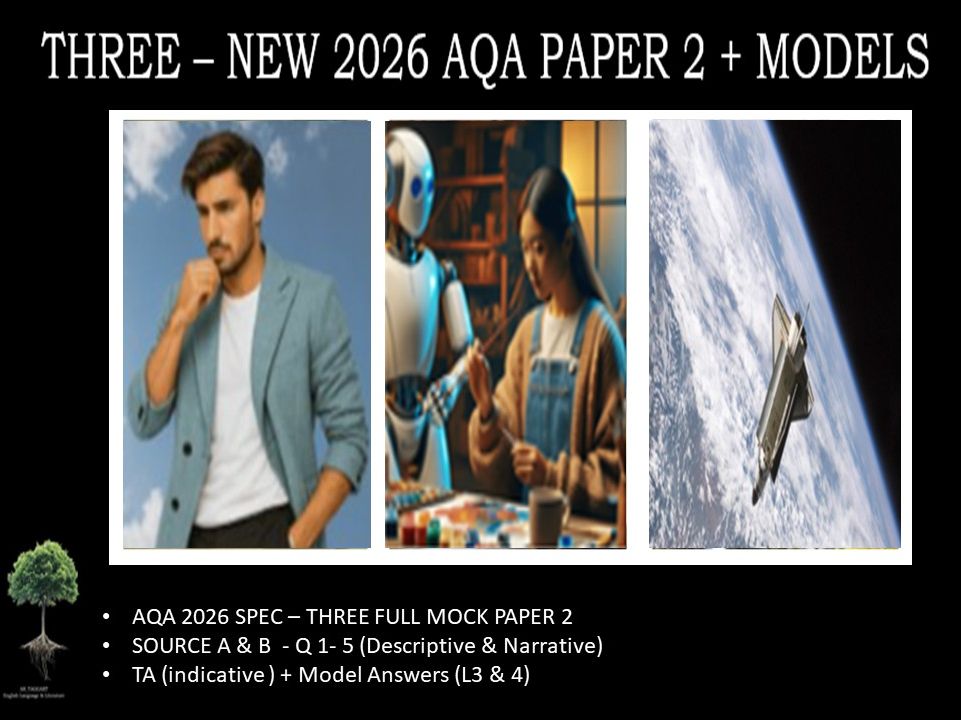 THREE - PAPER 2 | 2026 FULL MOCKS | MODELS