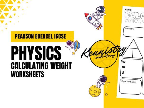 Calculating Weight worksheet