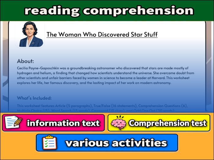 The Woman Who Discovered Star Stuff About : Cecilia Payne-Gaposchkin