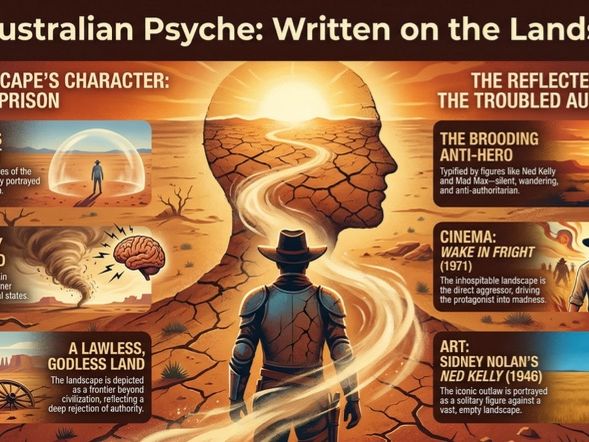 Australian Landscape & the National Psyche – Infographic (Senior English)