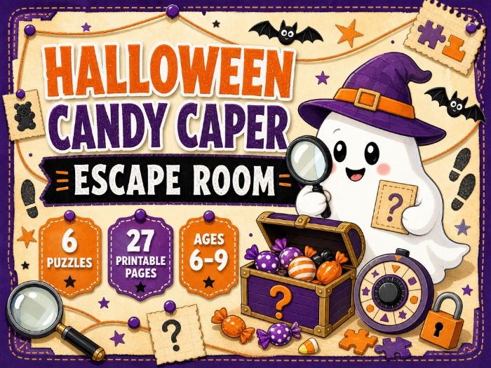 Boo’s Halloween Candy Caper Escape Room