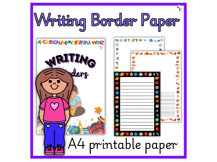 Topic writing paper printable