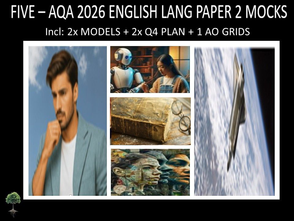FIVE - AQA PAPER 2 | 2026 FULL MOCKS | MODELS | Q4 PLAN | AO GRIDS