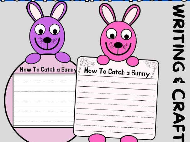 How to Catch a Bunny Craft & Writing | Easter Bunny Trap Activity