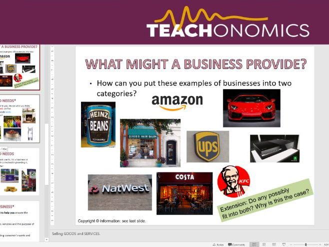 3. Role of Business Enterprise - Topic 1.1 - Edexcel GCSE Business - Theme 1