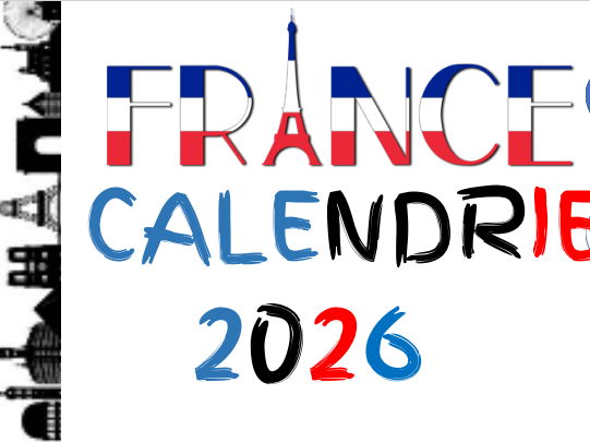 French Calendar 2026 fetes et traditions