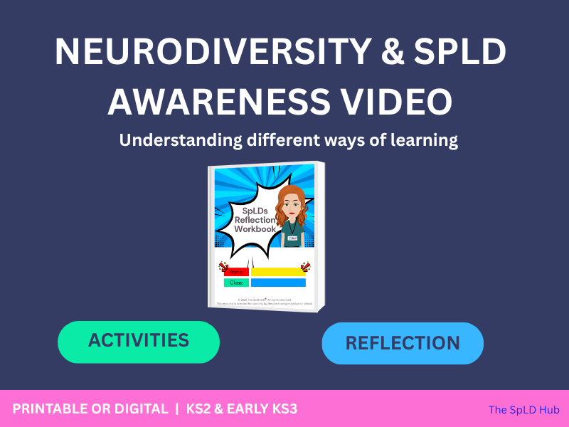 Neurodiversity & SpLD Activity Workbook | KS2 KS3 | SEND / PSHE