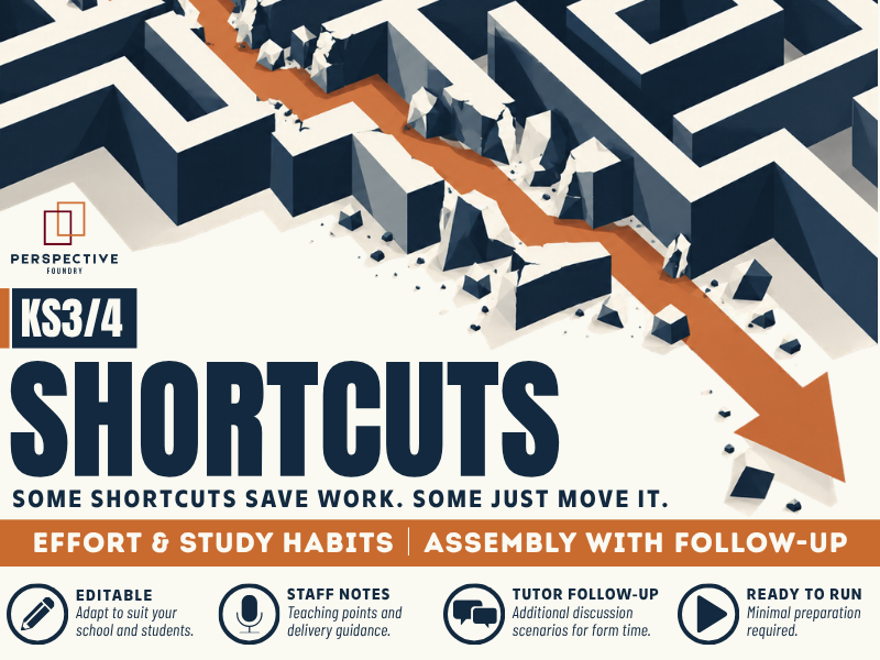 Shortcuts: Effort & Study Habits Assembly KS3 KS4