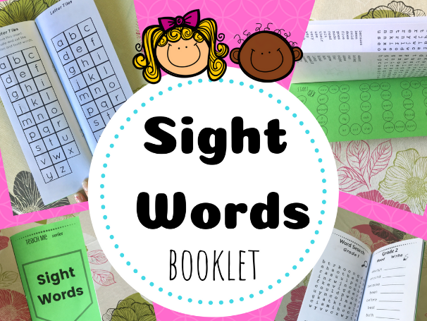 Sight Words Booklet