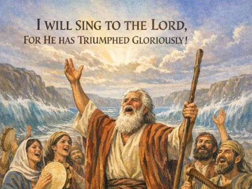 0082 BIBLE VISUAL REGISTER    EXODUS 15      WHAT IS IN MOSES SONG TO THE LORD???