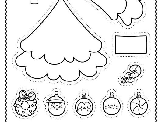 Create Your Own Christmas Character: A Festive Coloring Adventure