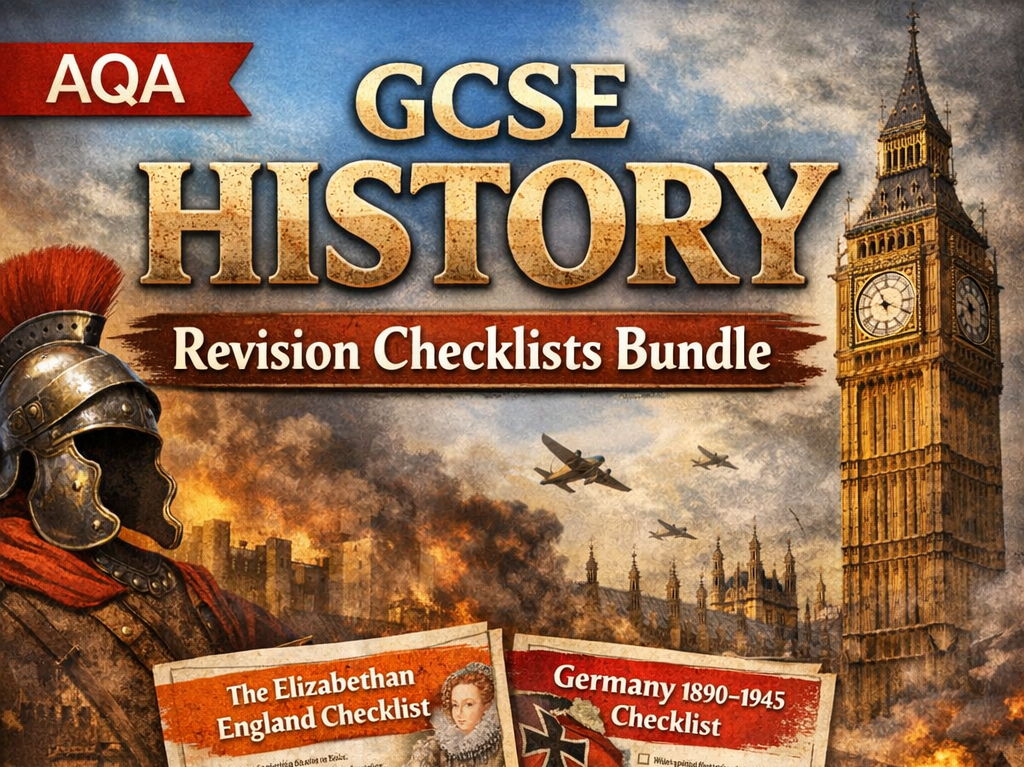 AQA GCSE History Checklist Bundle