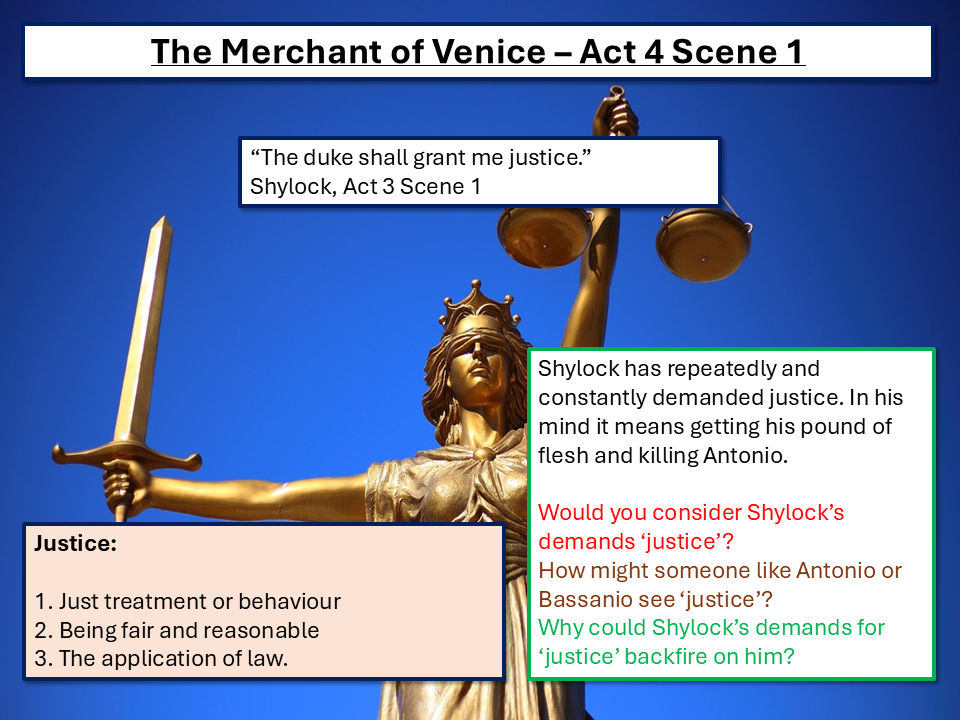 The Merchant of Venice Act 4 Scene 1