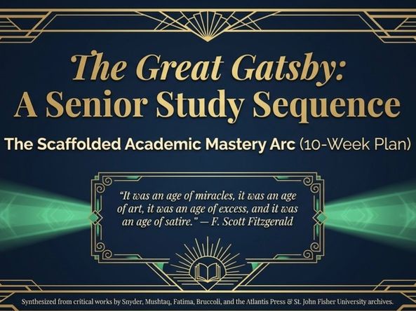 The Great Gatsby – Complete 10-Week Teaching Unit (Senior English)