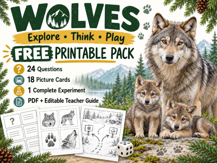 Wolves Activities & Worksheets