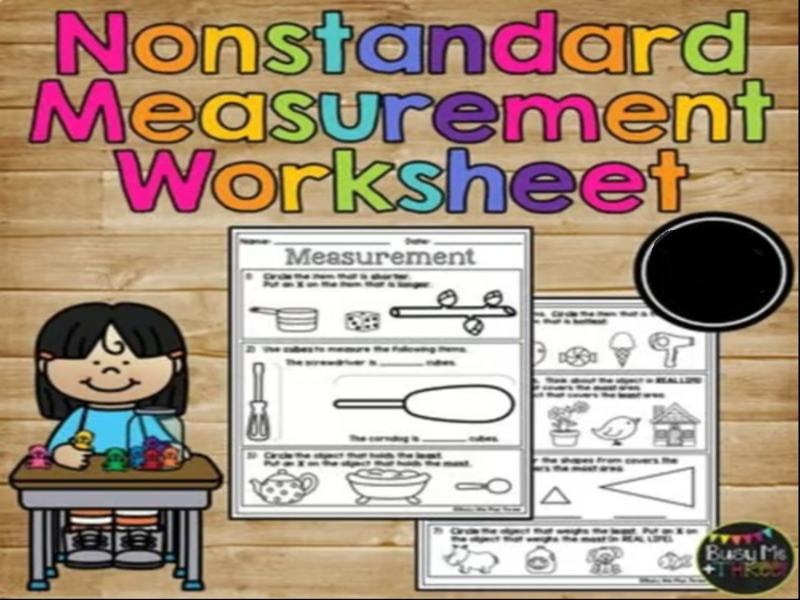 Nonstandard Measurement Quiz Weight Temperature Capacity