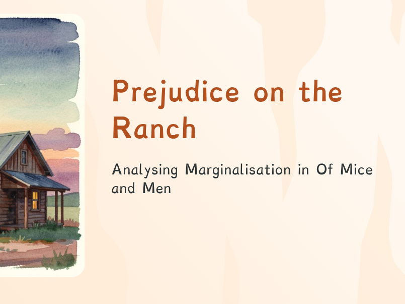 Of Mice and Men - Prejudice on the Ranch
