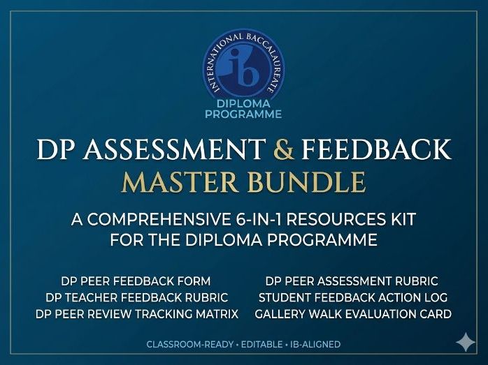 IBDP Assessment & Feedback Master Bundle