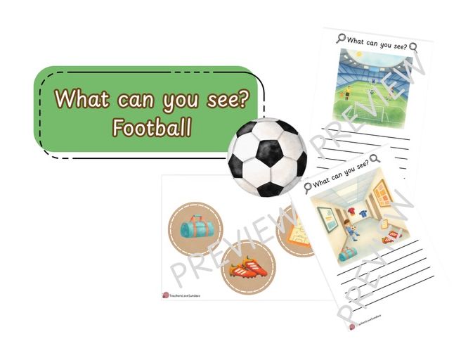 What can you see? Football