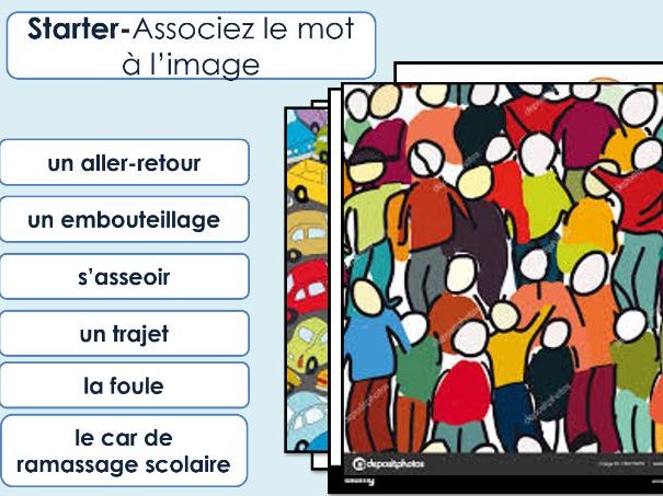 GCSE / IGCSE French - Travel / Transport - Les voyages organises - Edexcel - Y10 PPT
