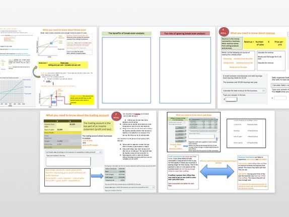 Finance Revision Sheets