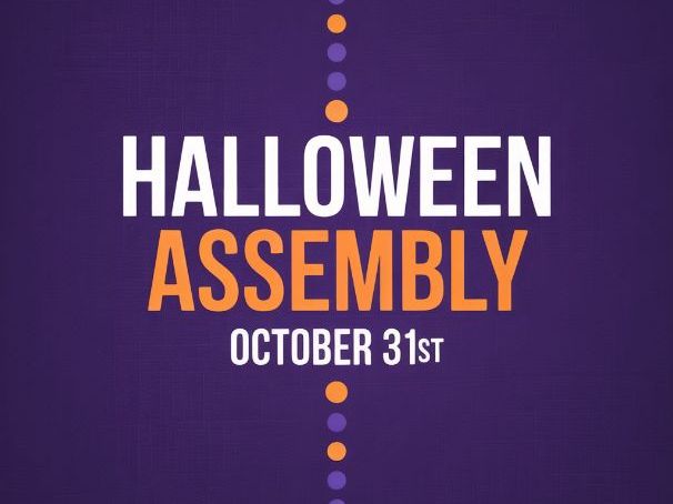 Halloween assembly presentation