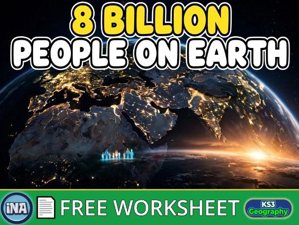 Our Global Population - FREE KS3 Geography Worksheet