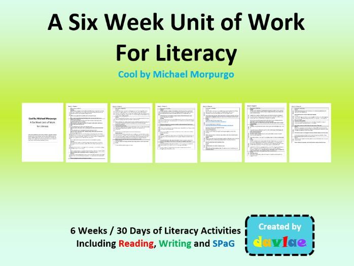 English Planning - Cool by Michael Morpurgo