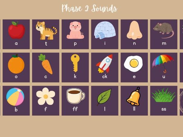 Phase 2 Phonics Pack