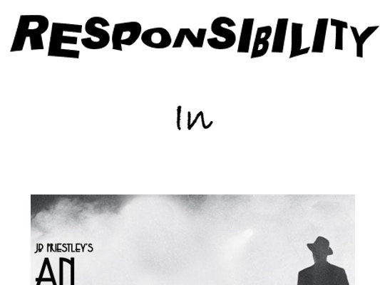 Responsibility in An Inspector Calls Exam Question Breakdown