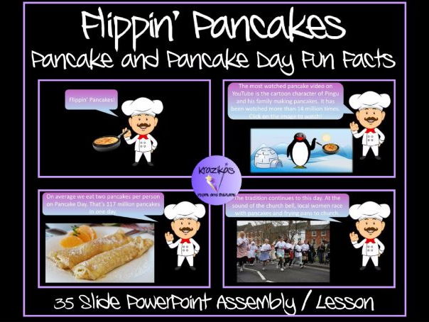 flippin pancakes february powerpoint assembly lesson fun and