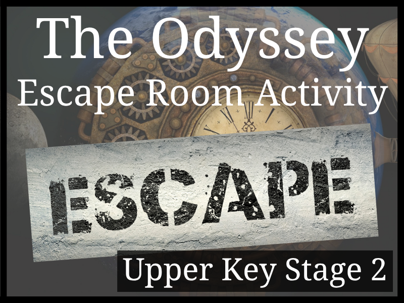 Homer's The Odyssey Escape Room Activity