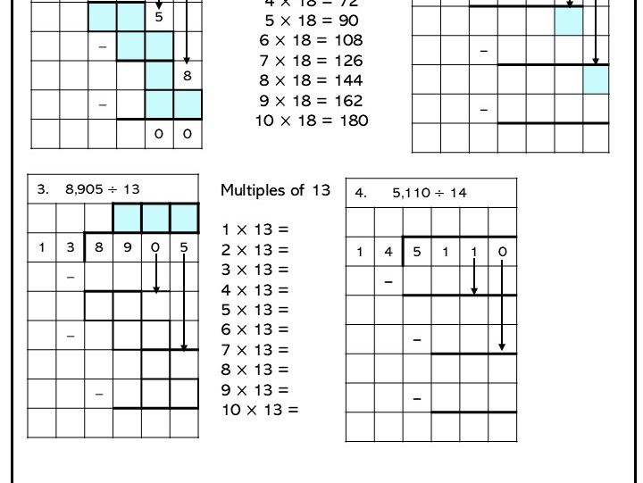Long Division with No Remainders Core