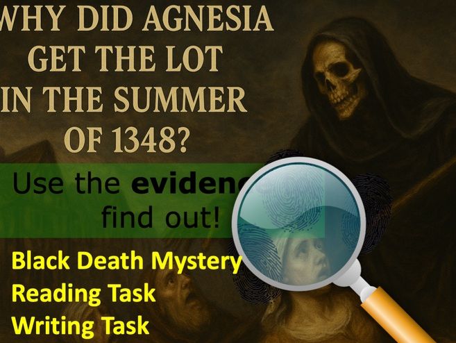 *FULL LESSON* Black Death Mystery - Why did Agnesia get the lot in the summer of 1348?