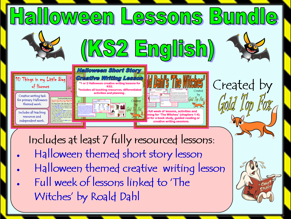 Halloween Lessons Bundle (KS2 English)