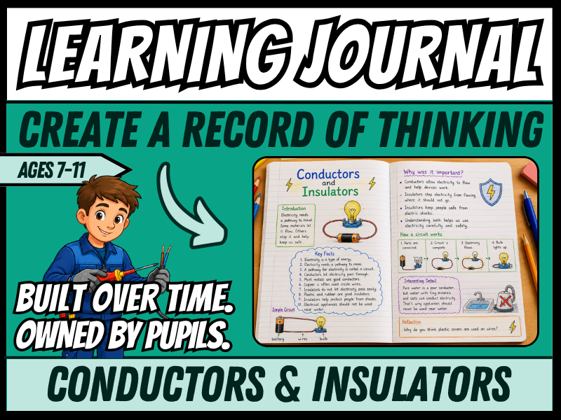 Conductors & Insulators | Learning Journal | Year 3&4