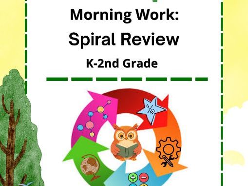Homeschool Made Simple: Morning Work & Spiral Review | Grades K–2