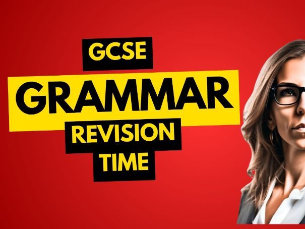 GCSE Grammar all in one sheet x2