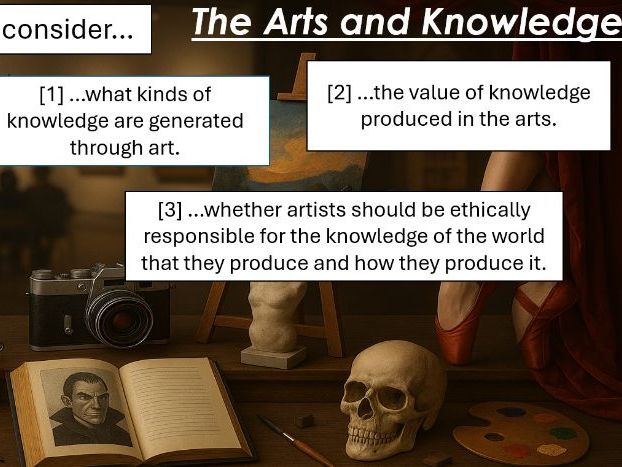TOK: The Arts and Knowledge (3 Lessons)