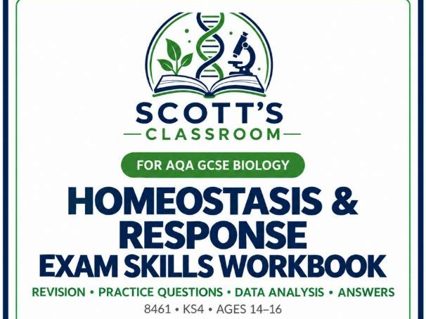 AQA GCSE Biology Homeostasis & Response Workbook with Answers