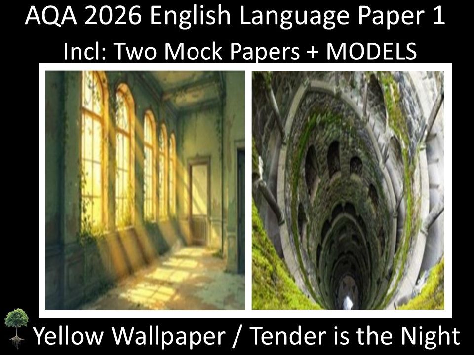 Two AQA 2026 English Language Paper 1 Mocks | Models