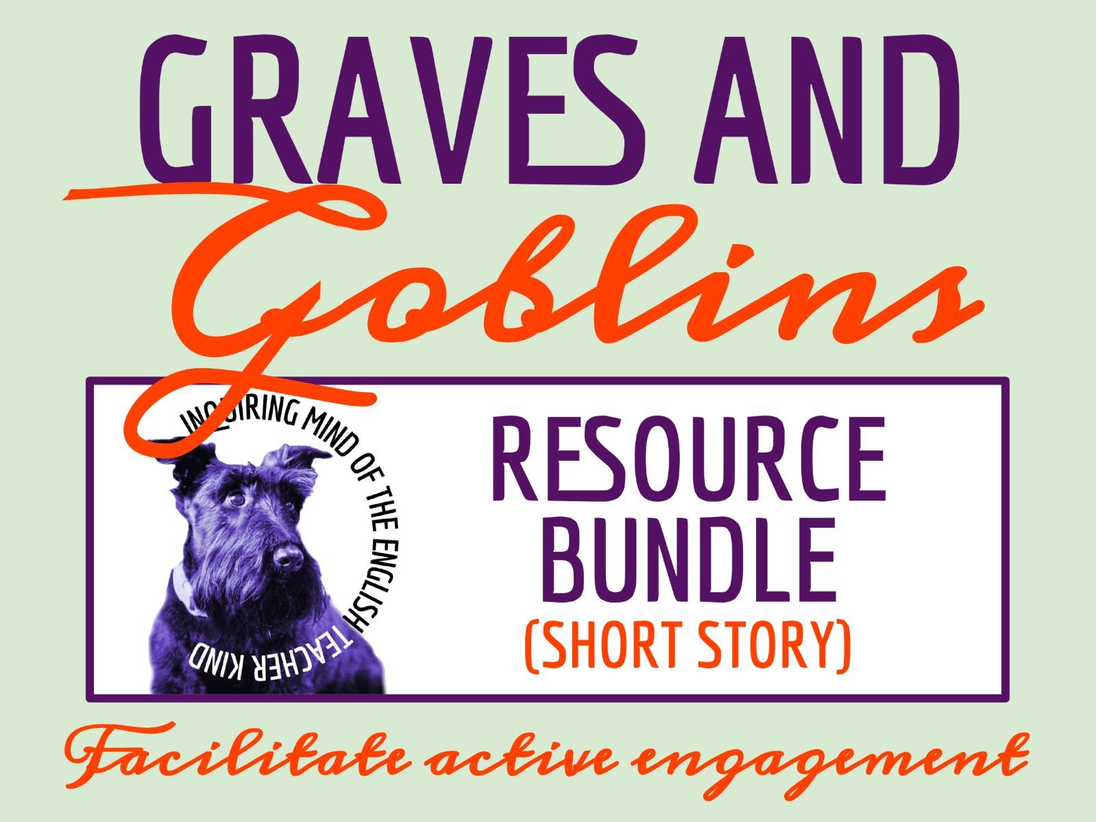 "Graves and Goblins" by Nathaniel Hawthorne Quiz and Close Reading Bundle