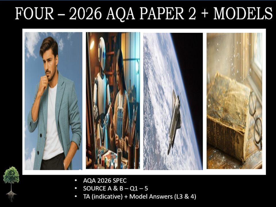 FOUR - AQA PAPER 2 | 2026 FULL MOCKS | MODELS
