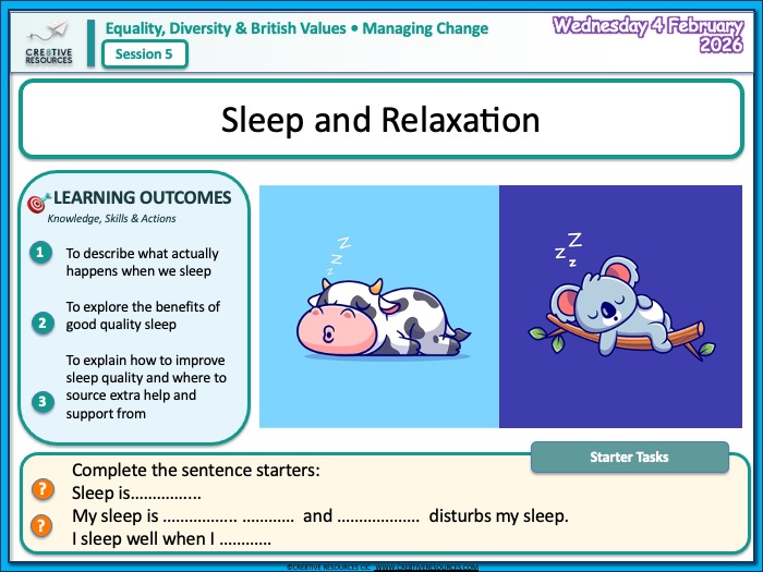 Sleep Quality and Relaxation