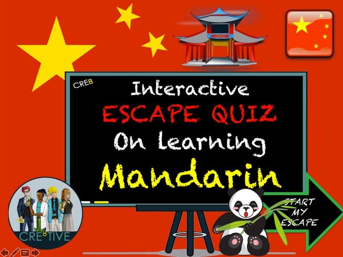 Mandarin Chinese Quiz - MFL