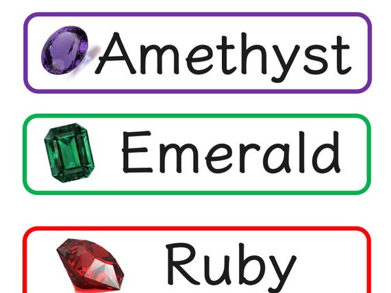 5x Ability Group Tray Labels