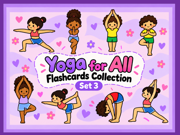 Yoga for All Flashcard Collection Set 3